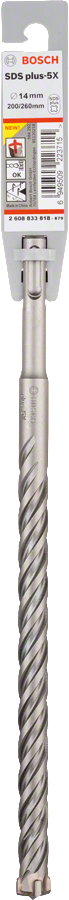 Bosch - SDS-Plus-5X Serisi Kırıcı Delici Matkap Ucu 14*260 mm - Resim 2