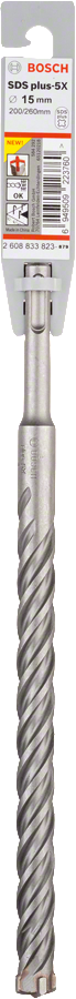 Bosch - SDS-Plus-5X Serisi Kırıcı Delici Matkap Ucu 15*260 mm - Resim 2