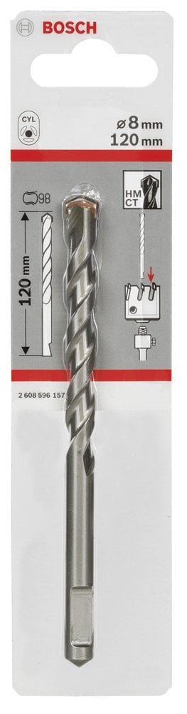 Bosch - SDS-Plus ve Altıgen Şaftlı Buat Ucu Adaptörleri için Merkezleme Ucu 8*120 mm - Resim 2