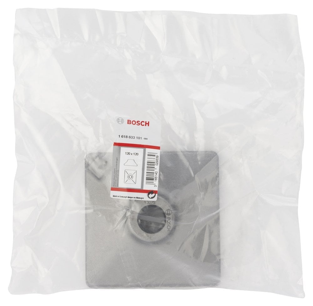 Bosch - TE-S (Hilti) Sistemine uygun Yüzey Sıkıştırma Pleyti 120*120 mm - Resim 2