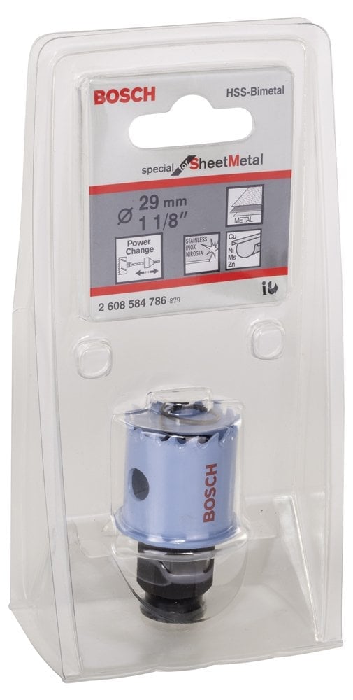 Bosch - Special Serisi Metal Ve Inox Malzemeler için Delik Açma Testeresi (Panç) 29 mm - Resim 2