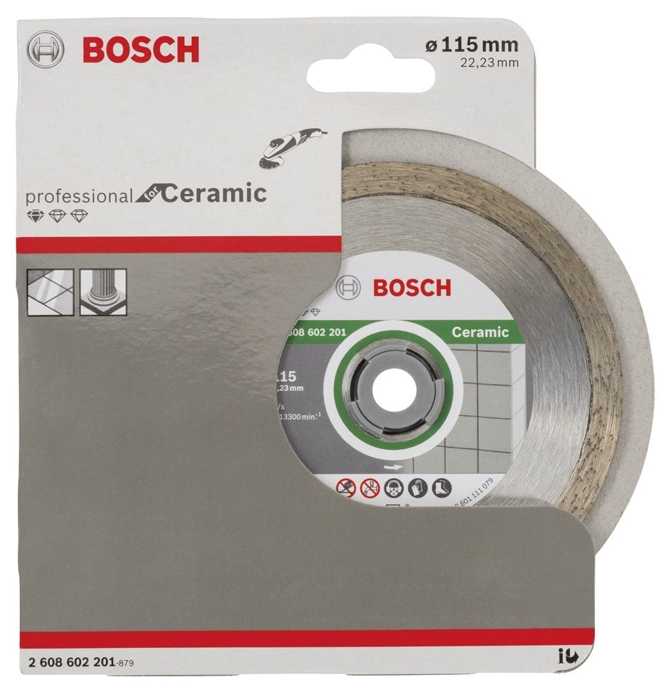 Bosch - Standard Seri Seramik İçin Elmas Kesme Diski 115 mm - Resim 2
