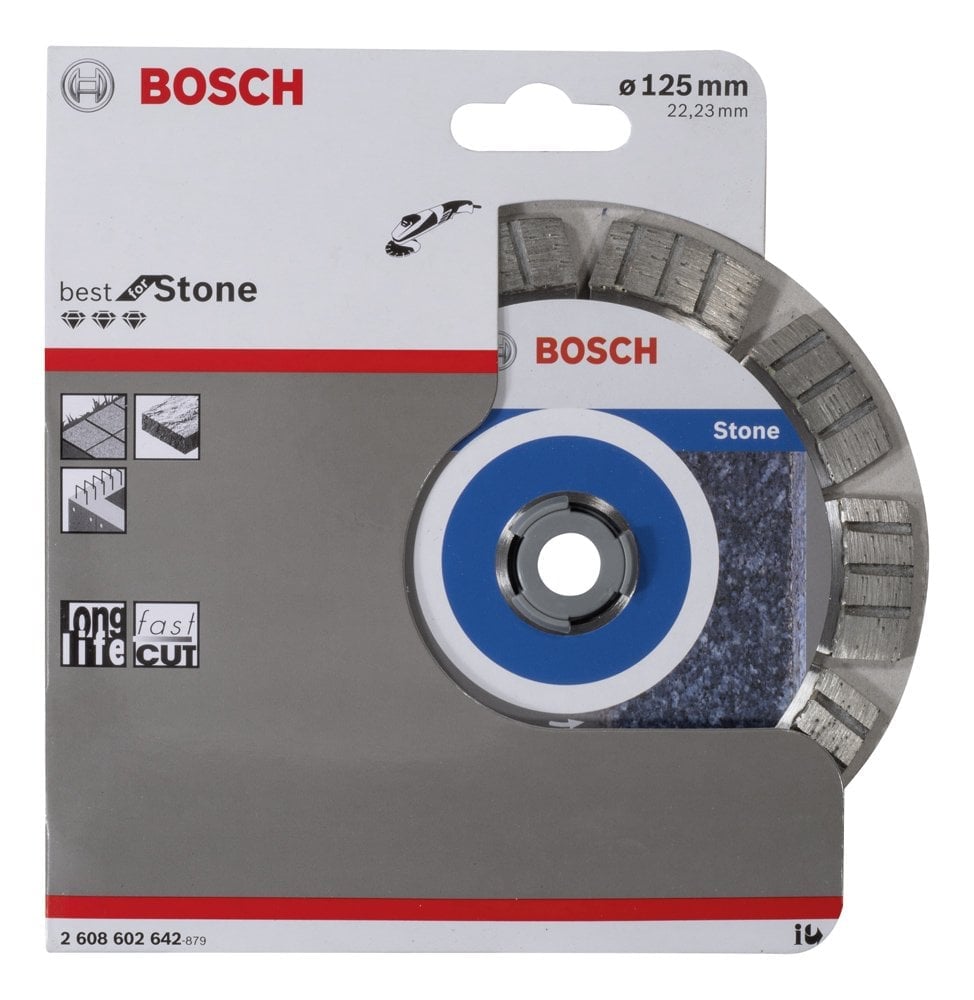 Bosch - Best Serisi Taş İçin Elmas Kesme Diski 125 mm - Resim 2