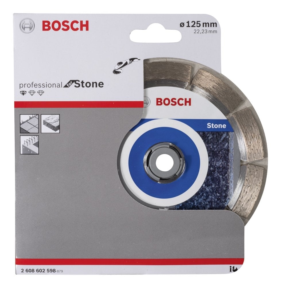 Bosch - Standard Seri Taş İçin Elmas Kesme Diski 125 mm - Resim 2