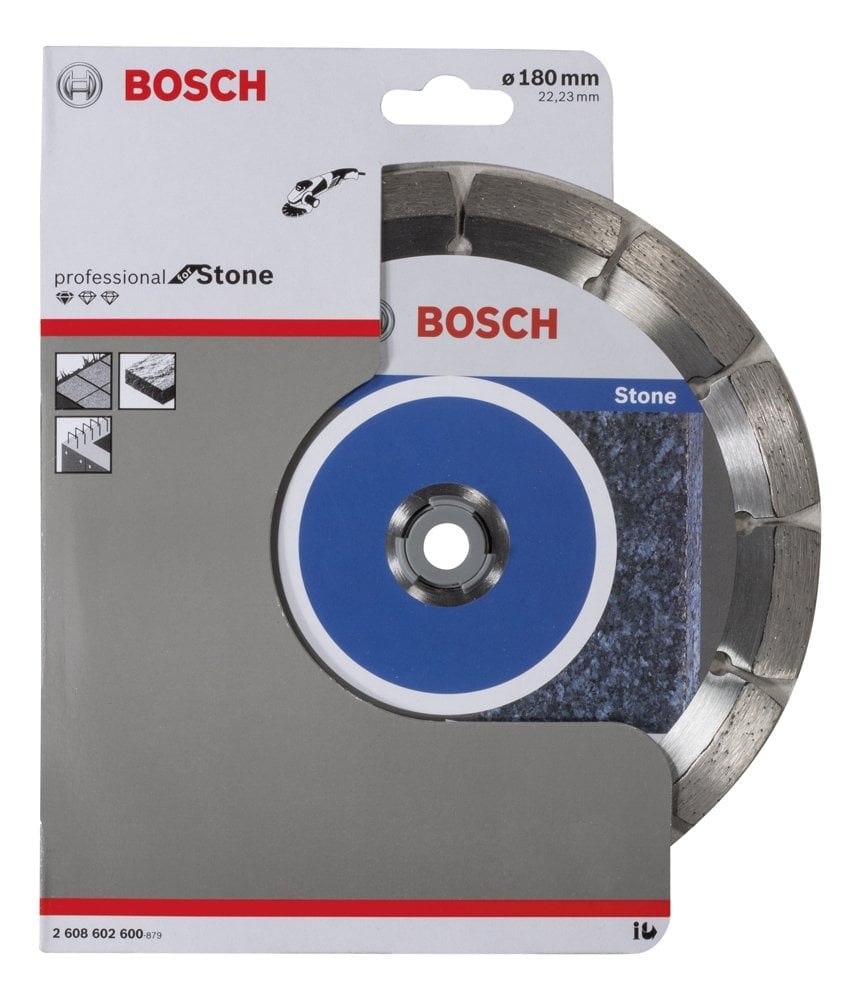 Bosch - Standard Seri Taş İçin Elmas Kesme Diski 180 mm - Resim 2