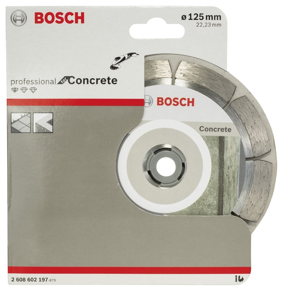 Bosch - Standard Seri Beton İçin Elmas Kesme Diski 125 mm - Resim 2
