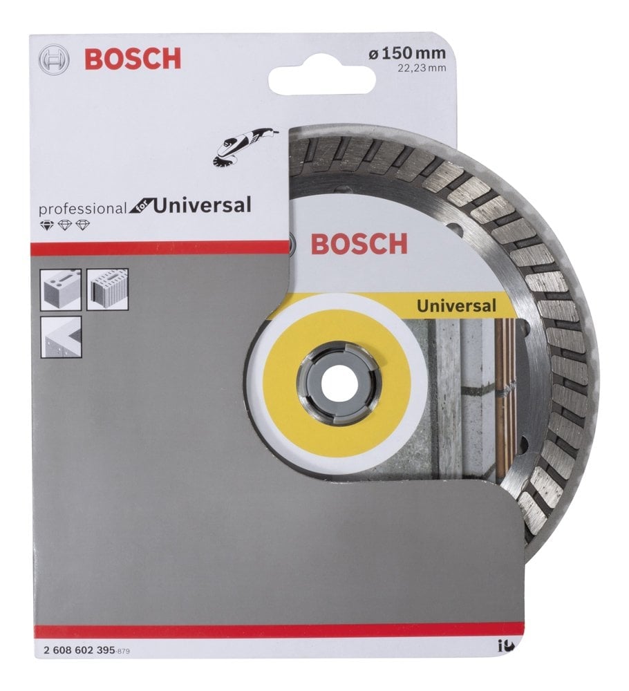 Bosch - Standard Seri Genel Yapı Malzemeleri İçin Turbo Segmanlı Elmas Kesme Diski 150 mm - Resim 2