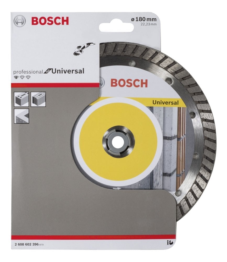 Bosch - Standard Seri Genel Yapı Malzemeleri İçin Turbo Segmanlı Elmas Kesme Diski 180 mm - Resim 2