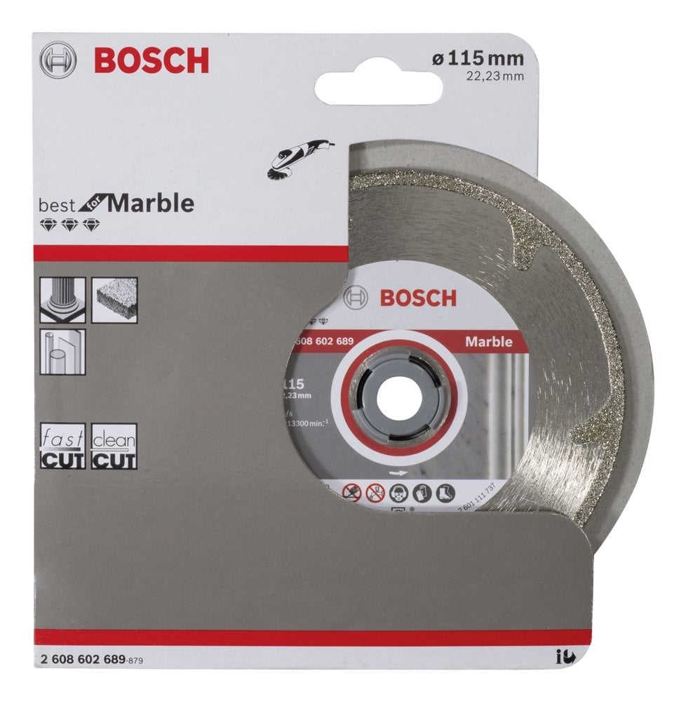 Bosch - Best Serisi Mermer İçin Elmas Kesme Diski 115 mm - Resim 2