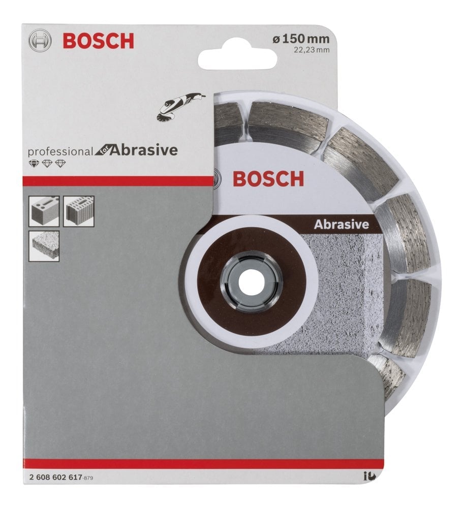 Bosch - Standard Seri Aşındırıcı Malzemeler İçin Elmas Kesme Diski 150 mm - Resim 2