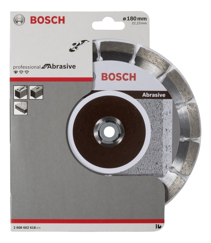 Bosch - Standard Seri Aşındırıcı Malzemeler İçin Elmas Kesme Diski 180 mm - Resim 2