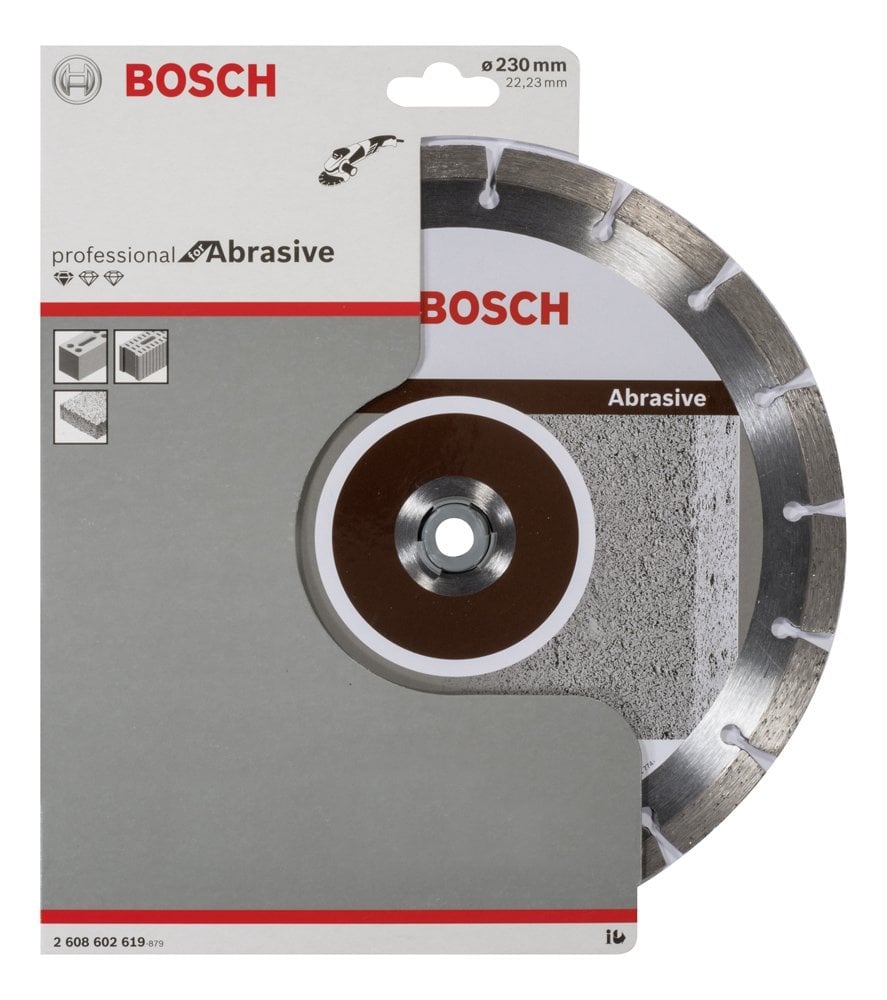 Bosch - Standard Seri Aşındırıcı Malzemeler İçin Elmas Kesme Diski 230 mm - Resim 2