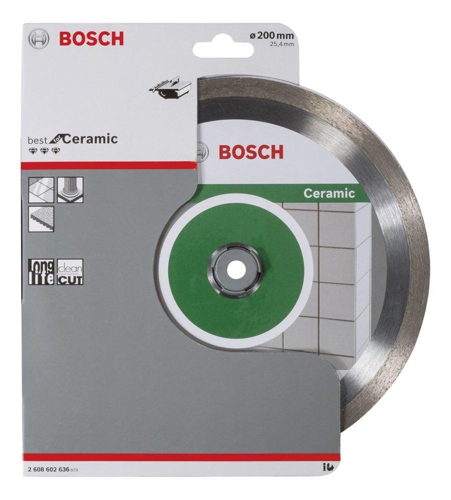 Bosch - Best Serisi Seramik İçin Elmas Kesme Diski 200 mm - Resim 2