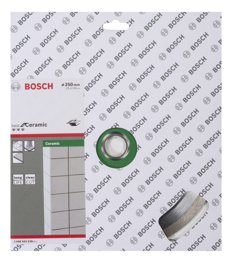 Bosch - Best Serisi Seramik İçin Elmas Kesme Diski 250 mm - Resim 2