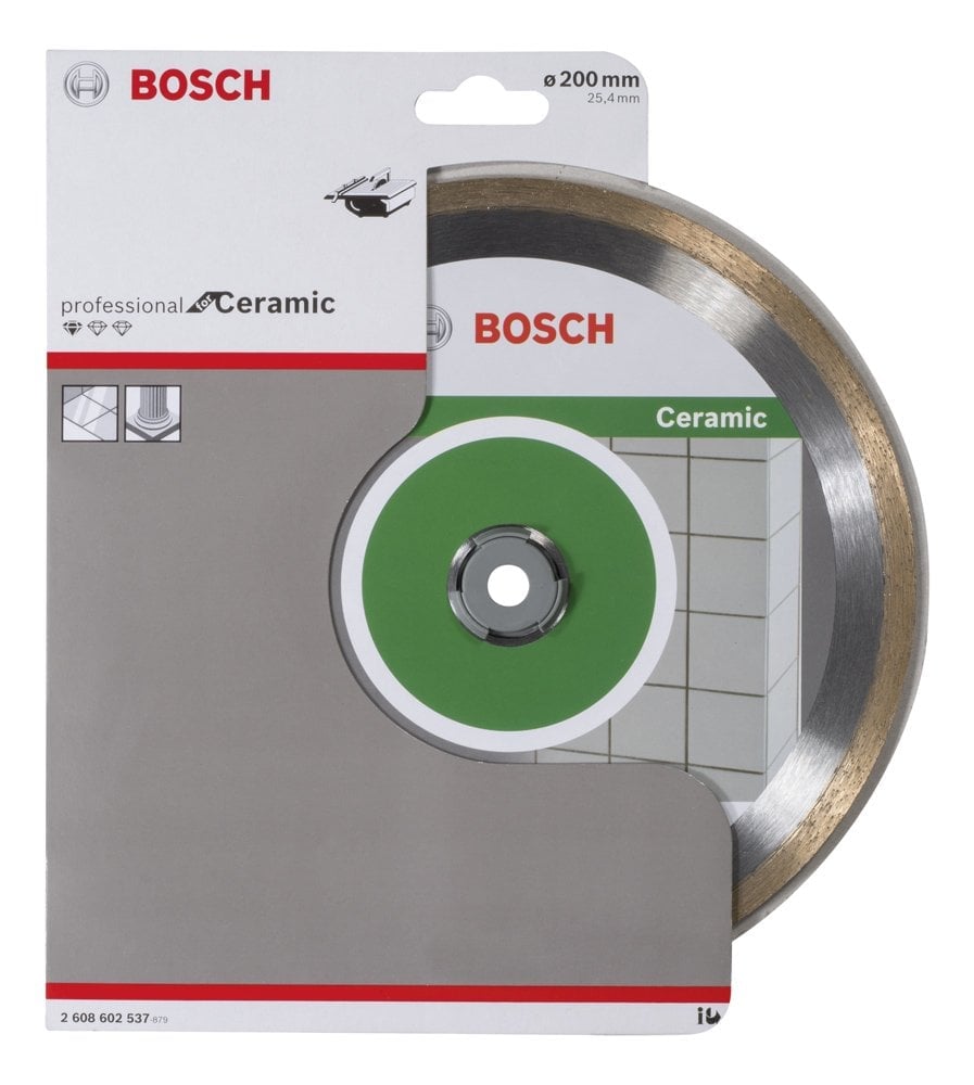 Bosch - Standard Seri Seramik İçin Elmas Kesme Diski 200 mm - Resim 2