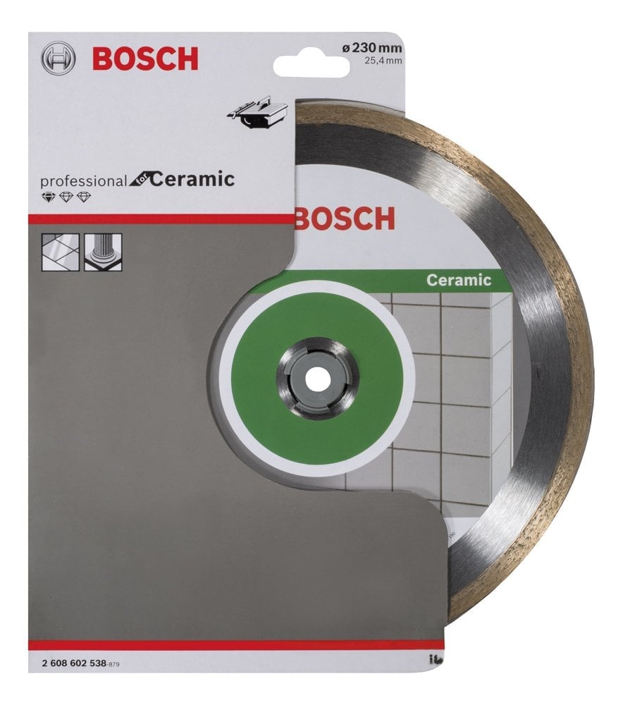 Bosch - Standard Seri Seramik İçin Elmas Kesme Diski 230 mm - Resim 2