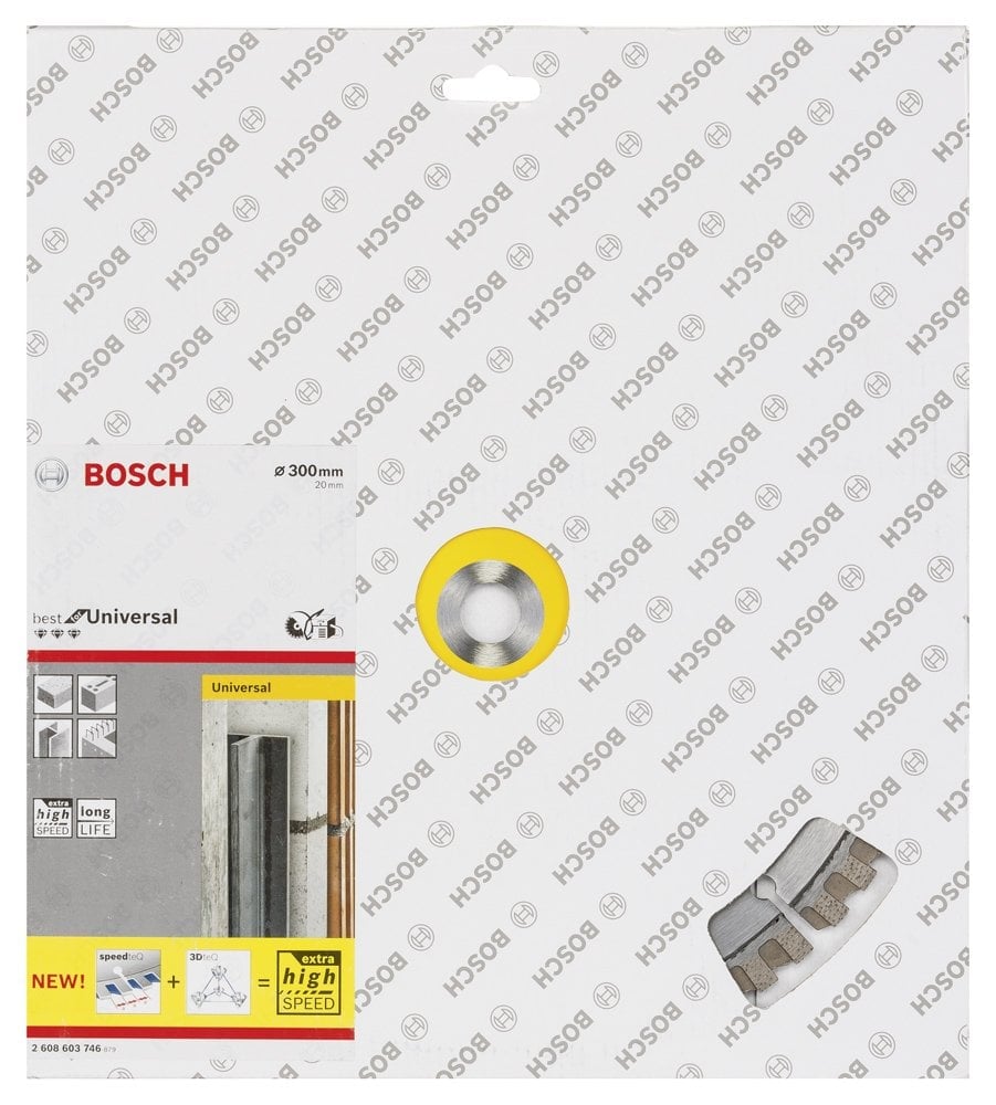 Bosch - Best Serisi Genel Yapı Malzemeleri ve Metal İçin Elmas Kesme Diski 300*20 mm - Resim 2