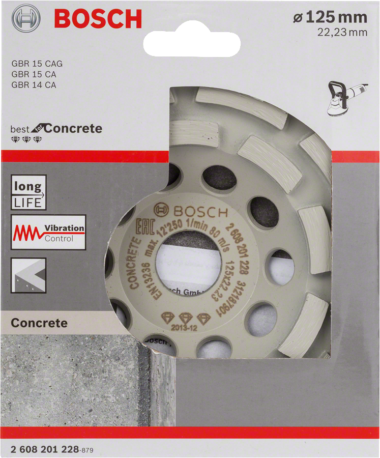 Bosch - Best Serisi Beton İçin Elmas Çanak Disk 125 mm - Resim 2