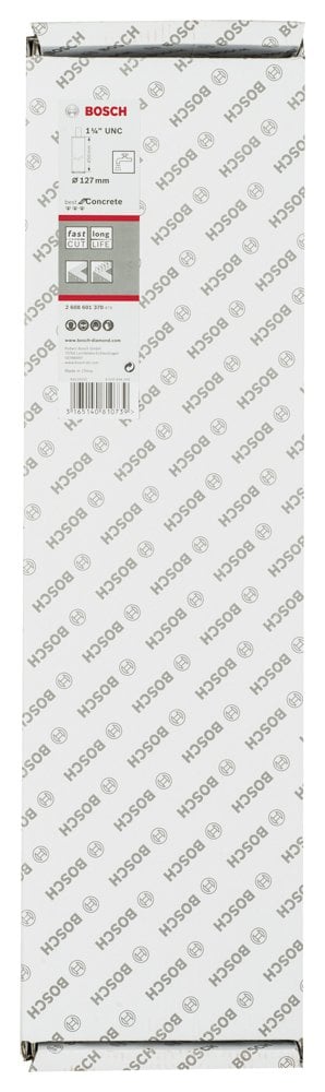 Bosch - Best Serisi Beton İçin 1 1/4'' UNC Girişli Elmas Sulu Karot Ucu 127 mm - Resim 2