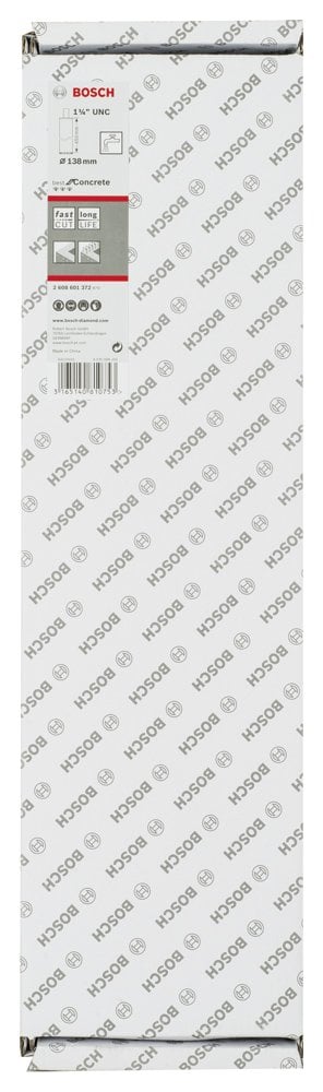 Bosch - Best Serisi Beton İçin 1 1/4'' UNC Girişli Elmas Sulu Karot Ucu 138 mm - Resim 2