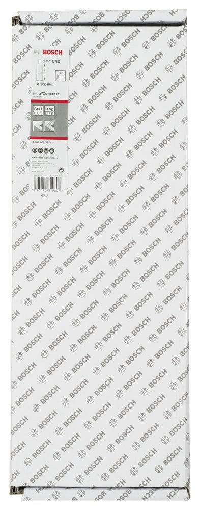 Bosch - Best Serisi Beton İçin 1 1/4'' UNC Girişli Elmas Sulu Karot Ucu 186 mm - Resim 2