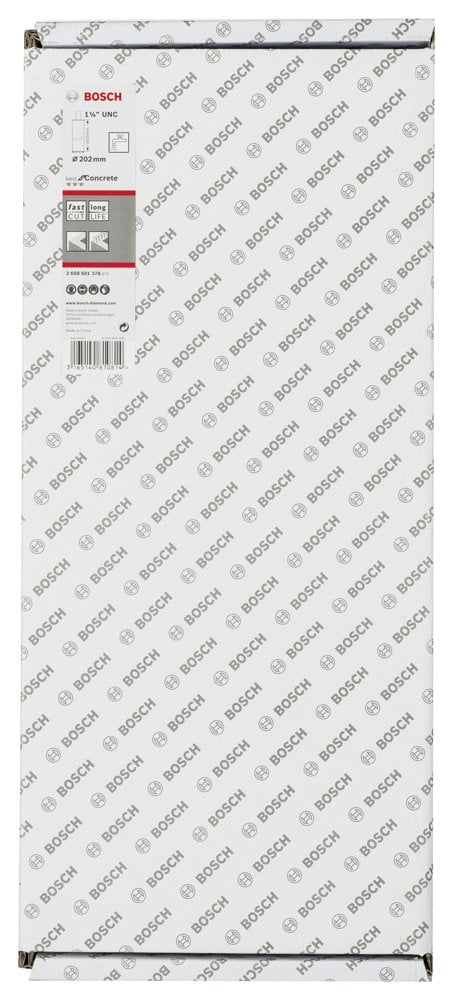 Bosch - Best Serisi Beton İçin 1 1/4'' UNC Girişli Elmas Sulu Karot Ucu 202 mm - Resim 2