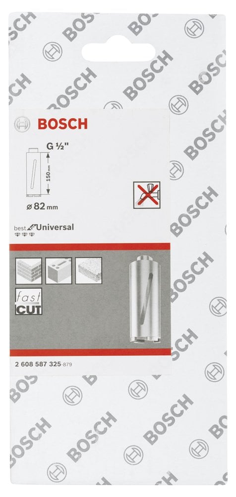 Bosch - Best Serisi G 1/2'' Girişli Kuru Karot Ucu 82*150 mm - Resim 2