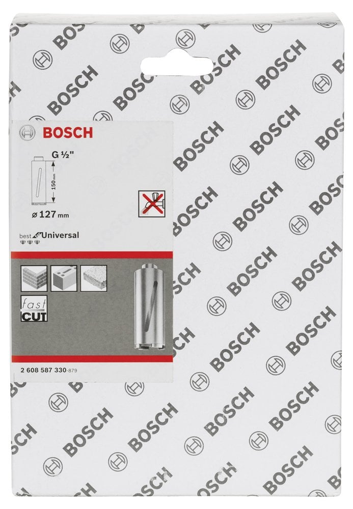 Bosch - Best Serisi G 1/2'' Girişli Kuru Karot Ucu 127*150 mm - Resim 2