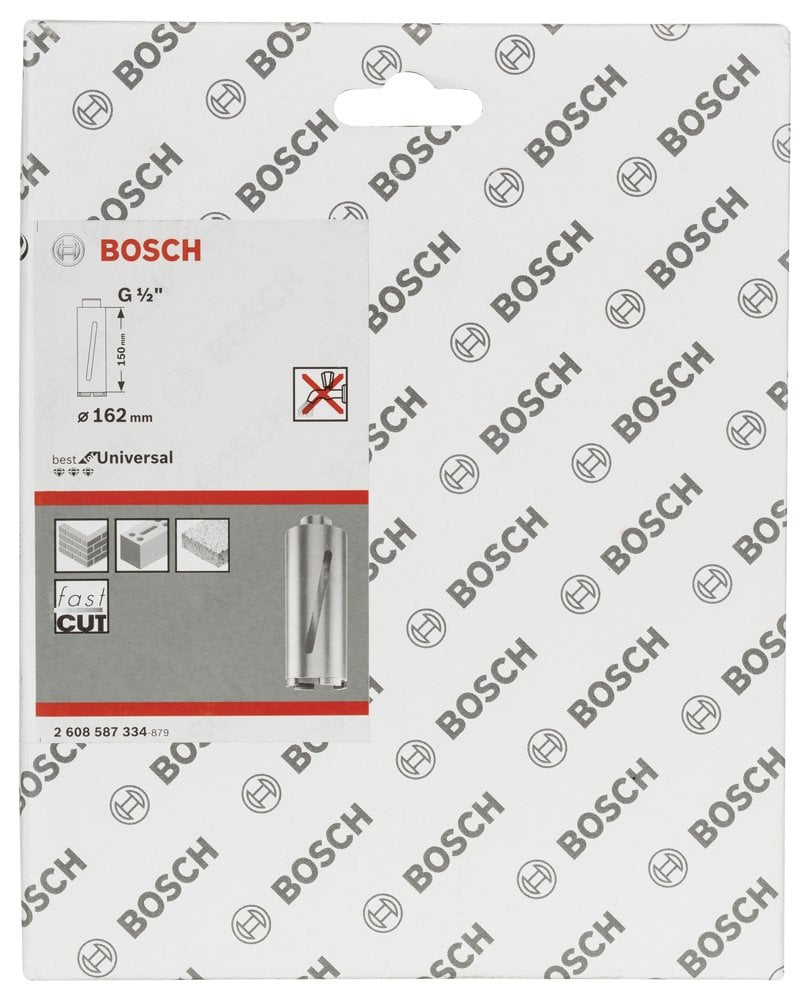 Bosch - Best Serisi G 1/2'' Girişli Kuru Karot Ucu 162*150 mm - Resim 2
