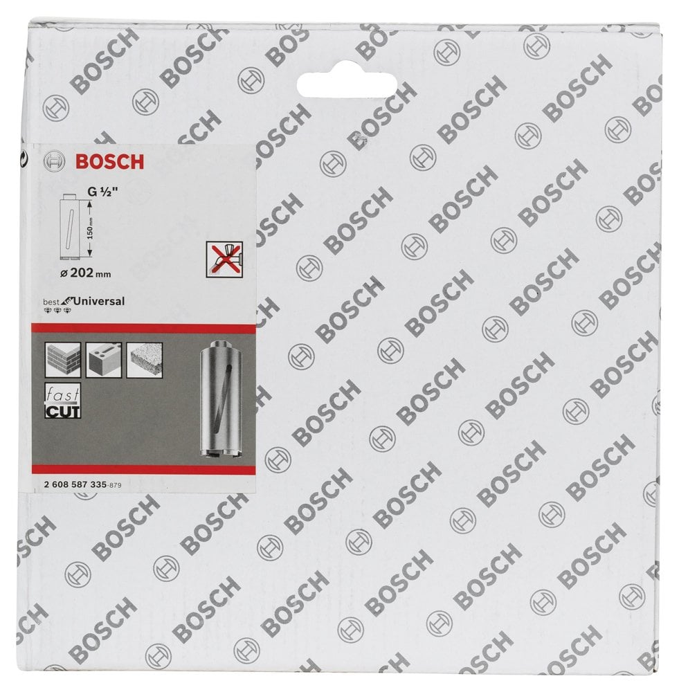 Bosch - Best Serisi G 1/2'' Girişli Kuru Karot Ucu 202*150 mm - Resim 2