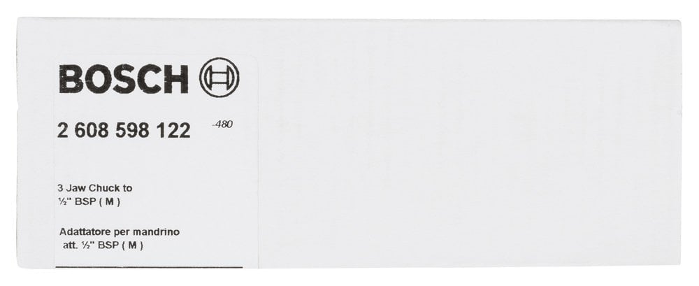 Bosch - Karot Uçları İçin Adaptör Altıgen - 1/2'' BSP - Resim 2