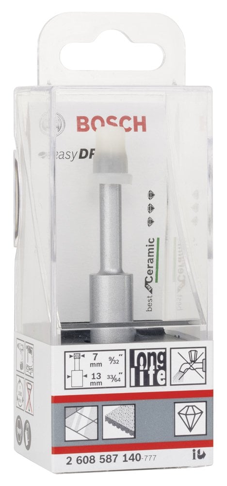Bosch - Best Serisi, Matkap İçin Seramik Kuru Elmas Delici 7*33 mm - Resim 2