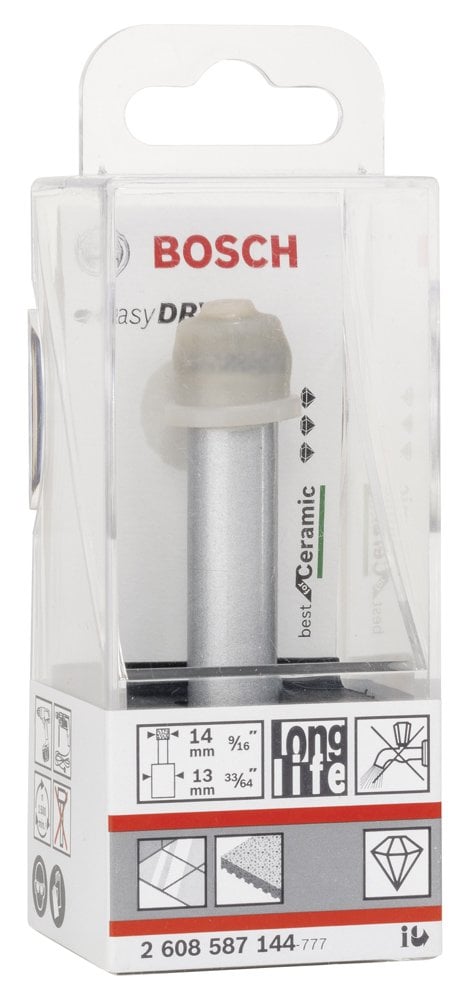 Bosch - Best Serisi, Matkap İçin Seramik Kuru Elmas Delici 14*33 mm - Resim 2