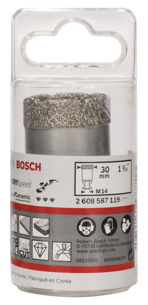 Bosch - Best Serisi, Taşlama İçin Seramik Kuru Elmas Delici 30*35 mm - Resim 2