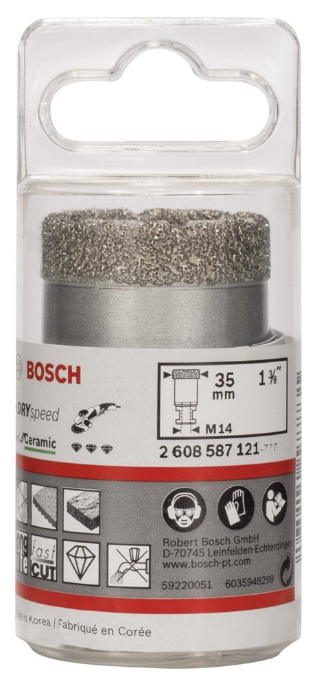 Bosch - Best Serisi, Taşlama İçin Seramik Kuru Elmas Delici 35*35 mm - Resim 2