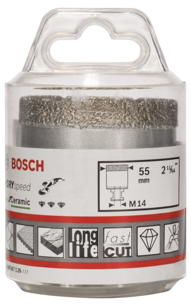 Bosch - Best Serisi, Taşlama İçin Seramik Kuru Elmas Delici 55*35 mm - Resim 2