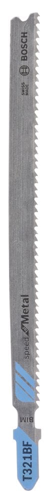 Bosch - Hızlı Kesim Serisi Metal İçin T 321 BF Dekupaj Testeresi Bıçağı - 5'Li Paket