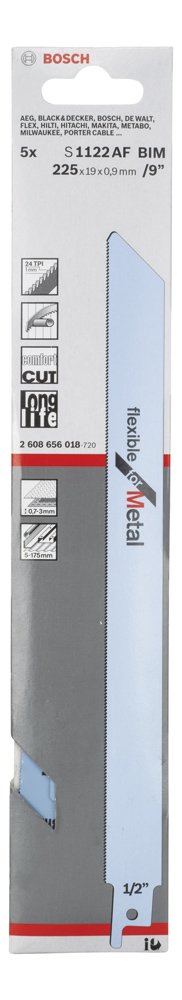 Bosch - Flexible Serisi Metal için Panter Testere Bıçağı S 1122 AF - 5'li - Resim 2