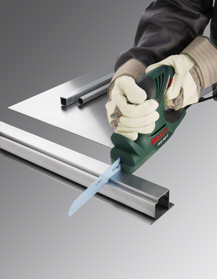 Bosch - Flexible Serisi PFZ 500 E Uyumlu Ahşap ve Metal için Panter Testere Bıçağı M 1122 EF 1'li - Resim 3