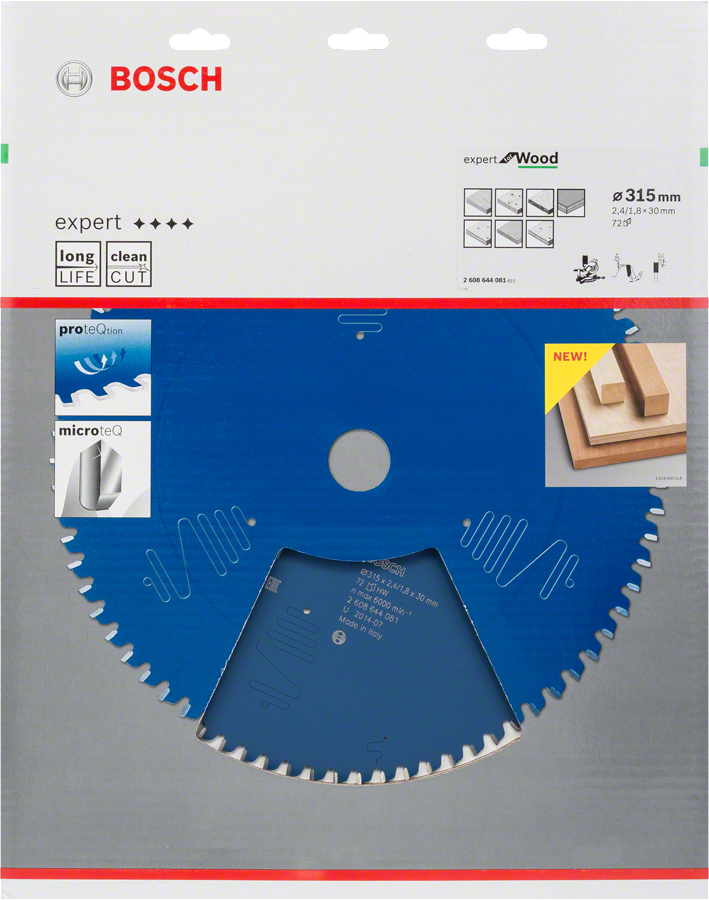 Bosch - Expert Serisi Ahşap için Daire Testere Bıçağı 315*30 mm 72 Diş - Resim 2