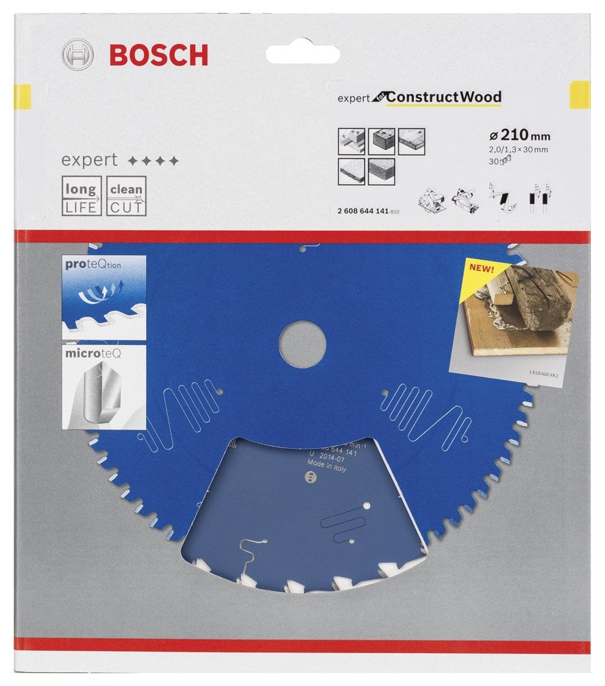 Bosch - Expert Serisi İnşaat Ahşabı için Daire Testere Bıçağı 210*30 mm 30 Diş - Resim 2