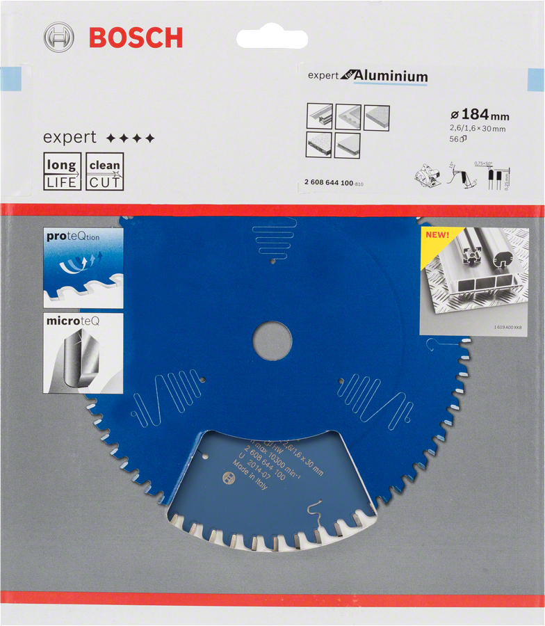 Bosch - Expert Serisi Alüminyum için Daire Testere Bıçağı 184*30 mm 56 Diş - Resim 2