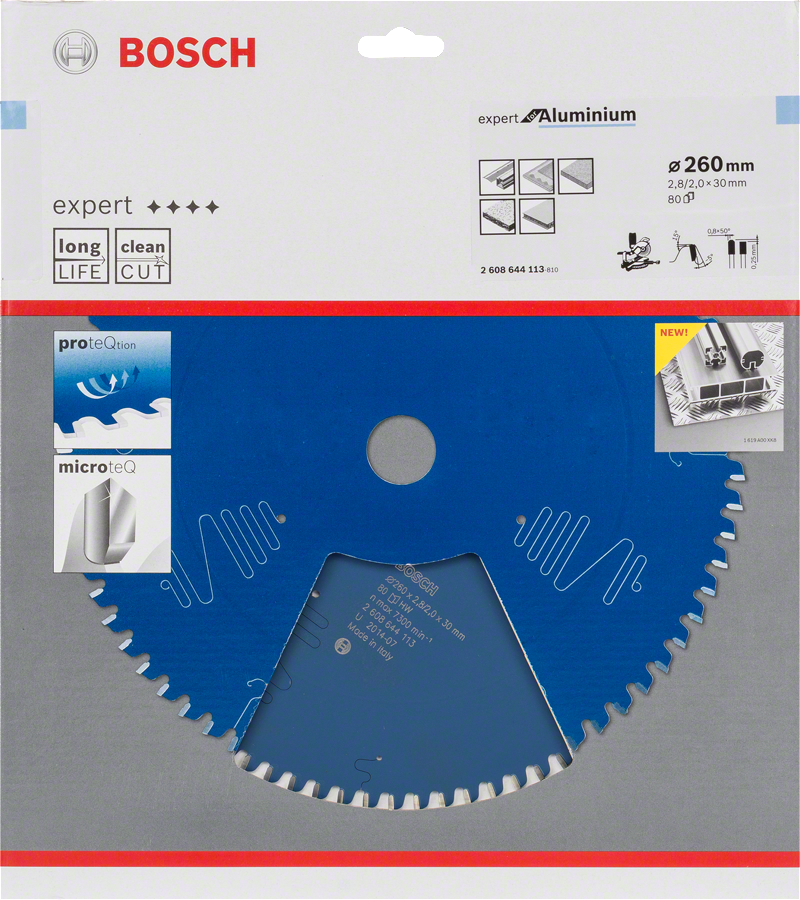 Bosch - Expert Serisi Alüminyum için Daire Testere Bıçağı 260*30 mm 80 Diş - Resim 2