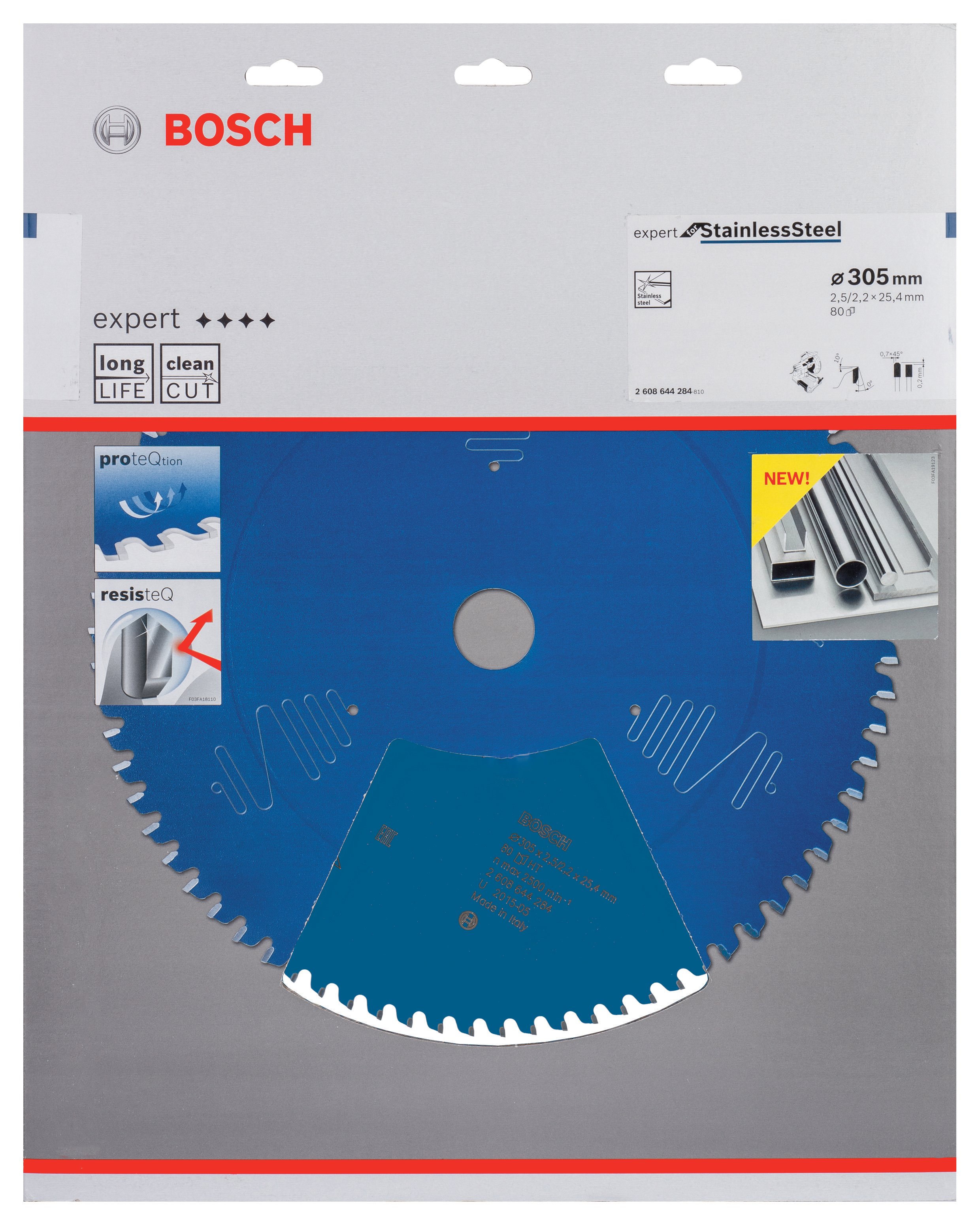 Bosch - Expert Serisi Paslanmaz Çelik için Daire Testere Bıçağı 305*25,4 mm 80 Diş - Resim 2