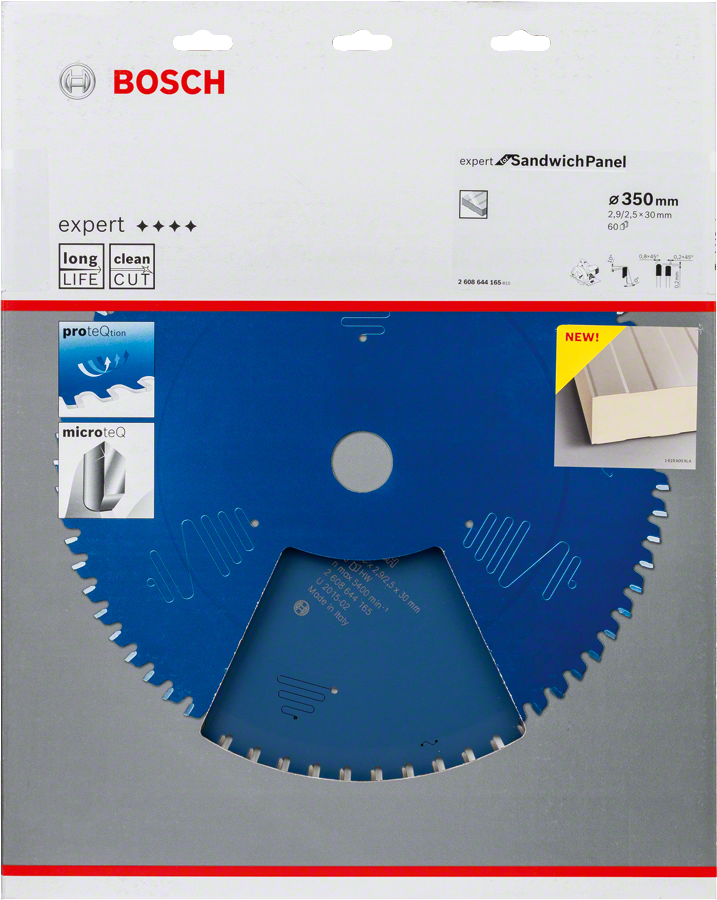Bosch - Expert Serisi Çelik Levhalı Sandviç Panelleri için Daire Testere Bıçağı 350*30 mm 60 Diş - Resim 2