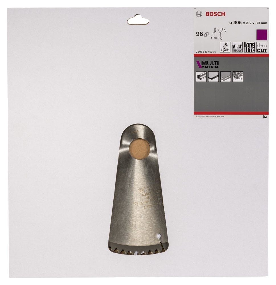 Bosch - Standard for Serisi Çoklu Malzeme için Daire Testere Bıçağı 305*30 mm 96 Diş - Resim 2