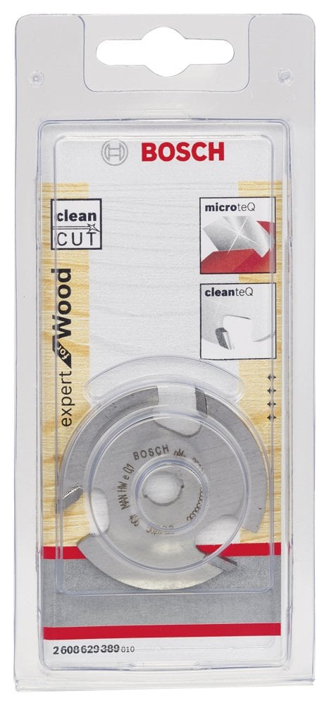 Bosch - Expert Serisi Ahşap İçin Üç Bıçaklı, Sert Metal Diskli Kanal Freze 8*50,8*3 mm - Resim 2