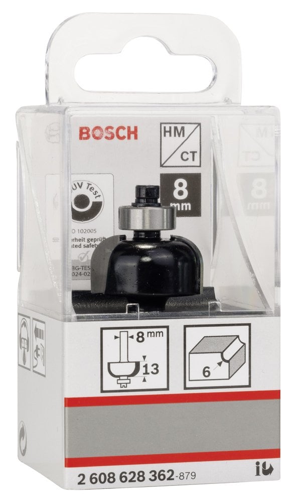Bosch - Standard Seri Ahşap İçin Çift Kesicili Sert Metal Kordon Bıçağı 8*24,7*53*6 mm - Resim 2