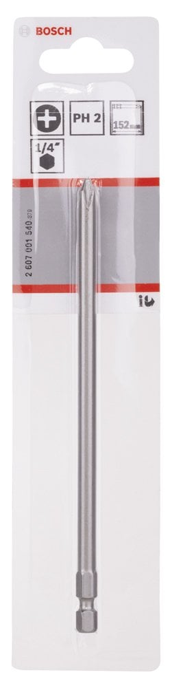 Bosch - Extra Hard Serisi Vidalama Ucu PH2*152 mm 1'li - Resim 2