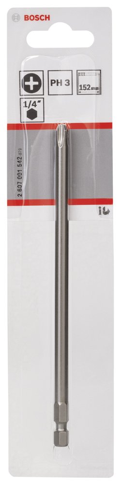 Bosch - Extra Hard Serisi Vidalama Ucu PH3*152 mm 1'li - Resim 2